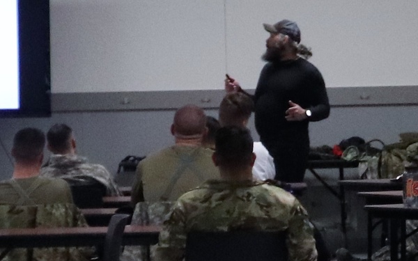 Classroom training for CWOC class 22-05 at Fort McCoy
