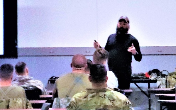 Classroom training for CWOC class 22-05 at Fort McCoy