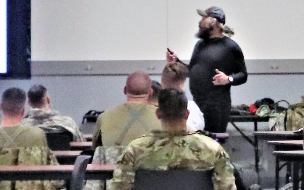 Classroom training for CWOC class 22-05 at Fort McCoy
