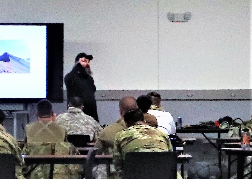 Classroom training for CWOC class 22-05 at Fort McCoy