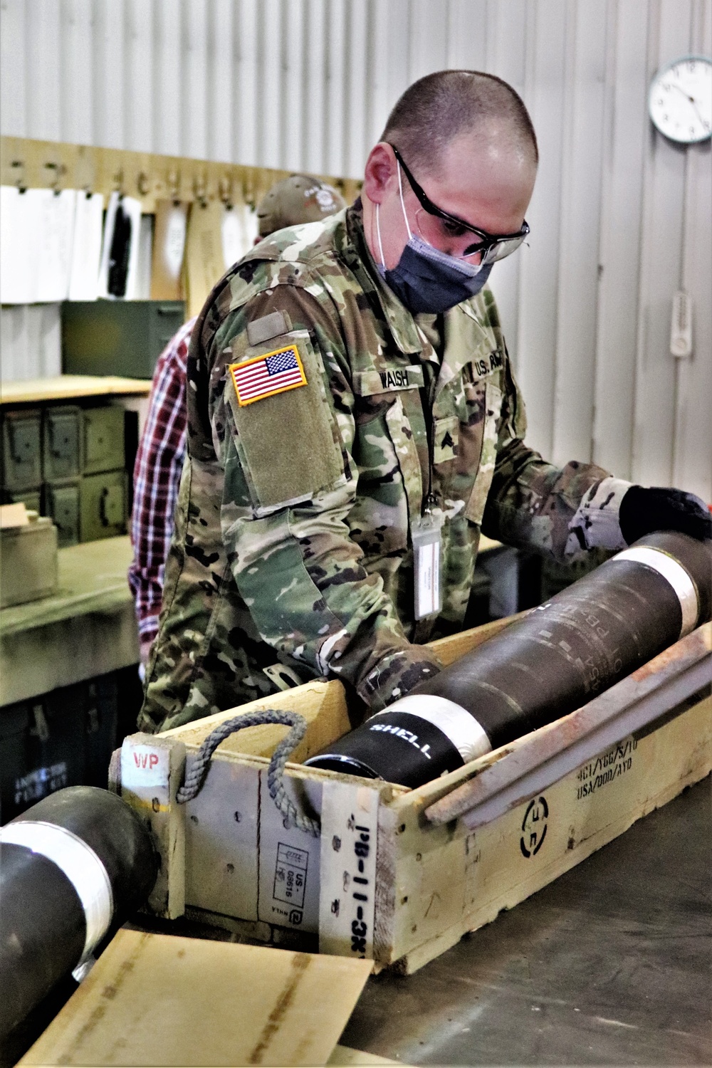 89B ALC students complete ammo inspection training at Fort McCoy’s Ammunition Supply Point