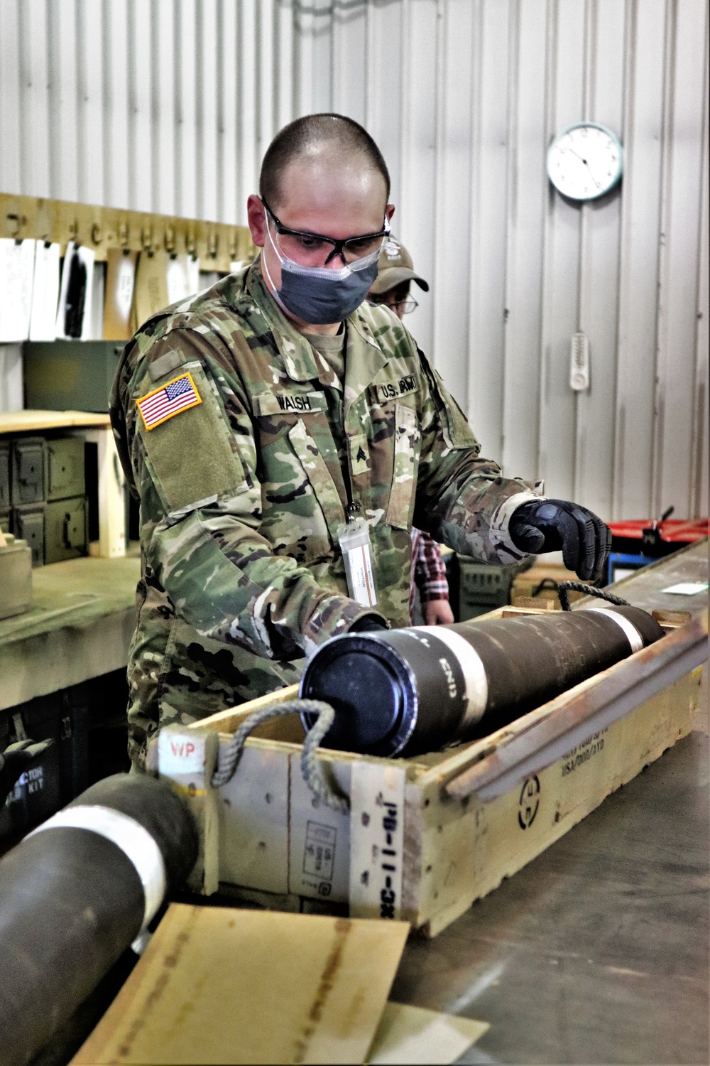 89B ALC students complete ammo inspection training at Fort McCoy’s Ammunition Supply Point