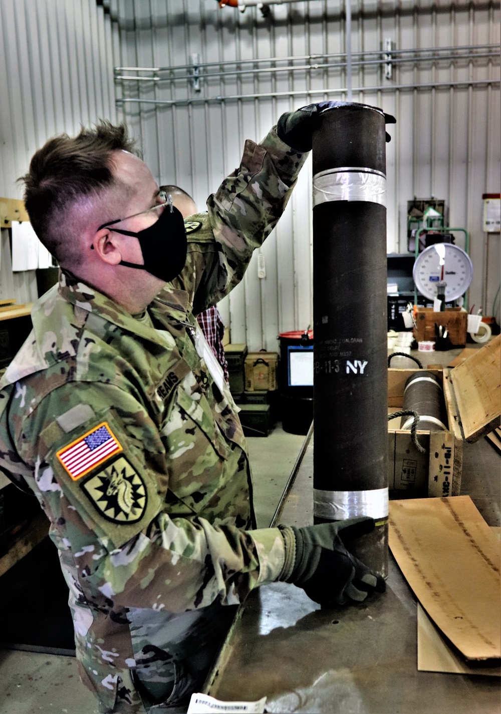 89B ALC students complete ammo inspection training at Fort McCoy’s Ammunition Supply Point