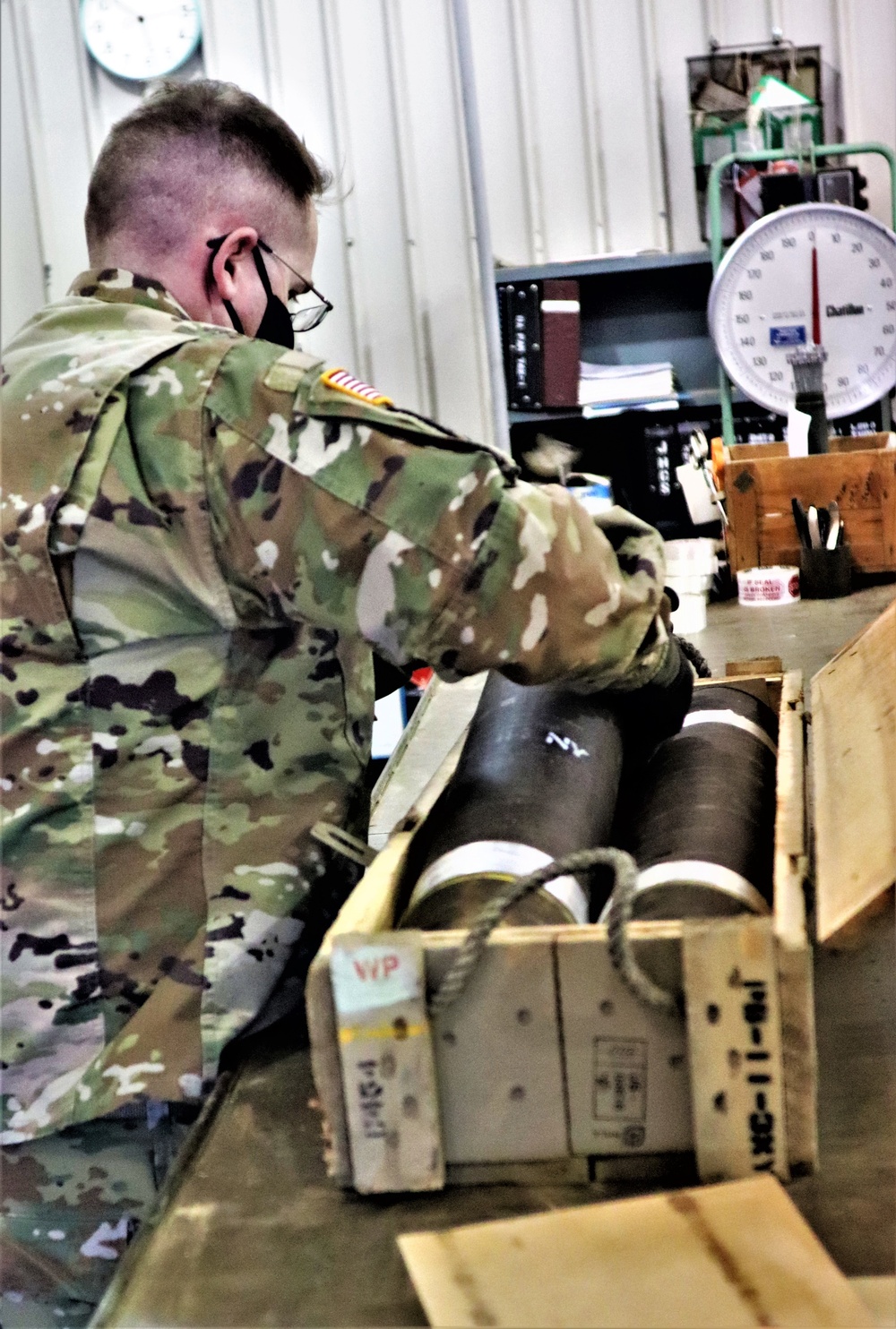 89B ALC students complete ammo inspection training at Fort McCoy’s Ammunition Supply Point