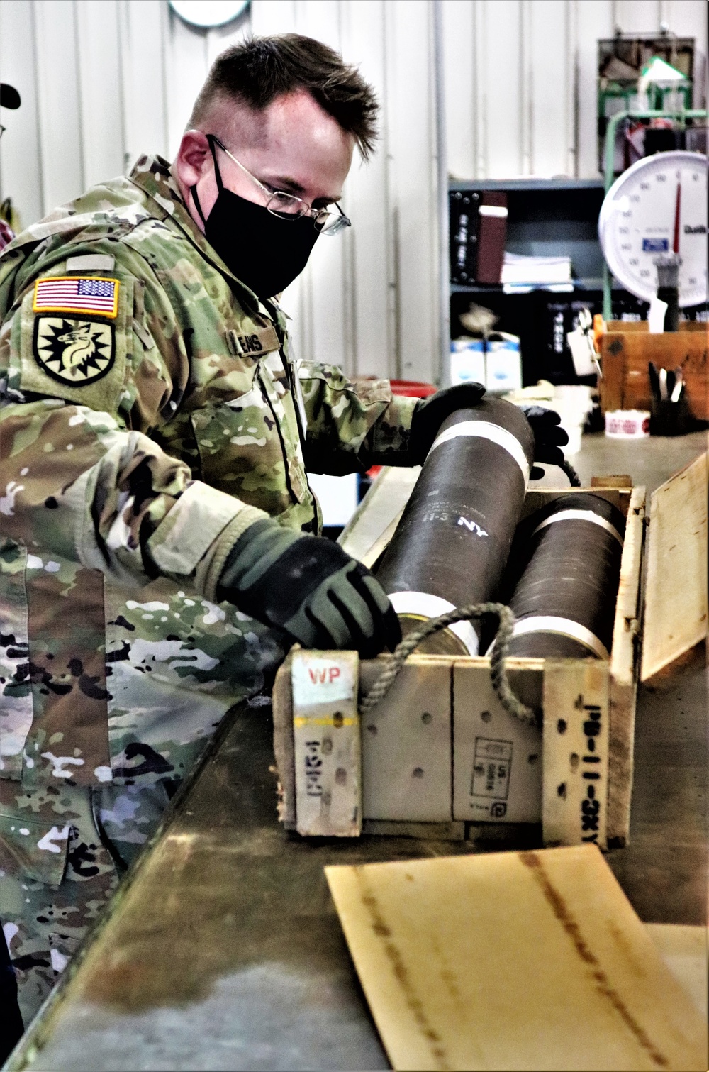 89B ALC students complete ammo inspection training at Fort McCoy’s Ammunition Supply Point