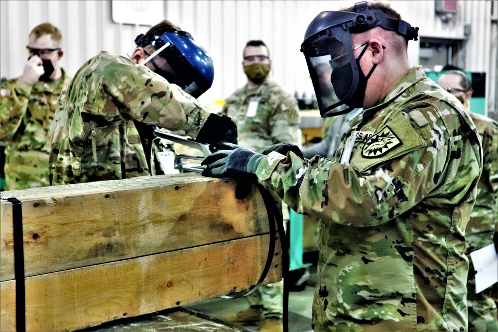 89B ALC students complete ammo inspection training at Fort McCoy’s Ammunition Supply Point