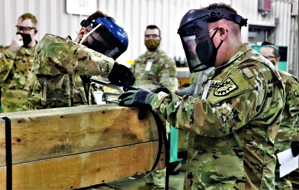 89B ALC students complete ammo inspection training at Fort McCoy’s Ammunition Supply Point