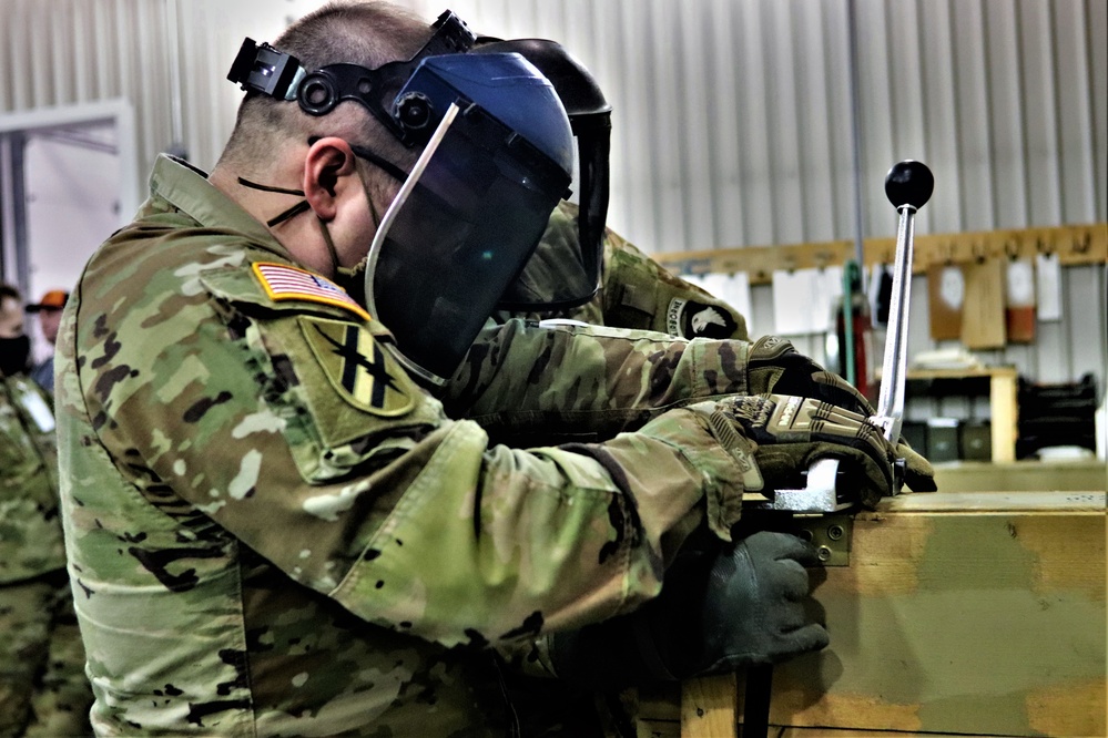 89B ALC students complete ammo inspection training at Fort McCoy’s Ammunition Supply Point