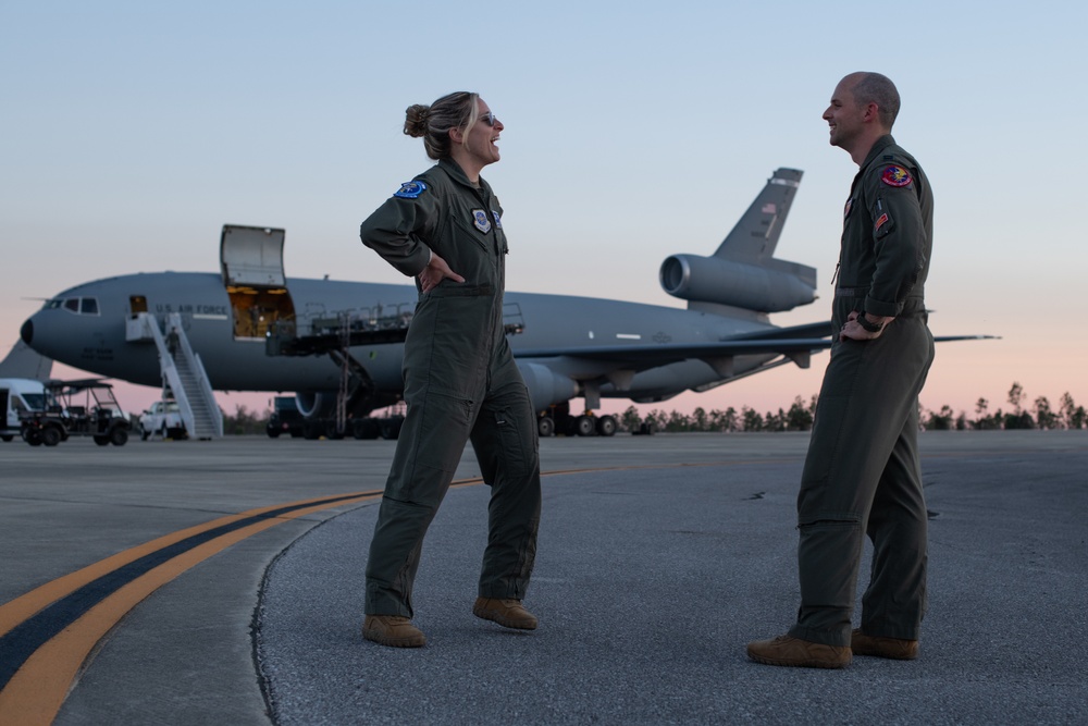 Flying for the Air Force is a family affair