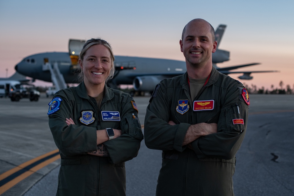 Flying for the Air Force is a family affair