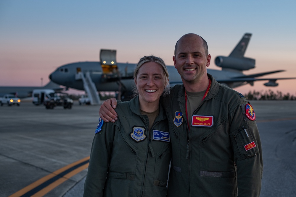 Flying for the Air Force is a family affair