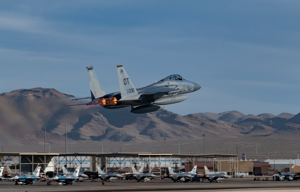 End of an Era: Nellis bids farewell to the soaring F-15C Eagle