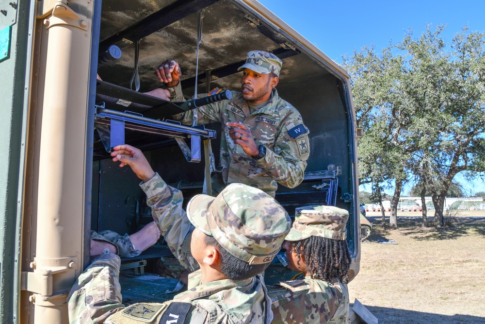 MEDCoE Expert Field Medical Badge test event kicks off at Camp Bullis