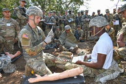 MEDCoE Expert Field Medical Badge test event kicks off at Camp Bullis