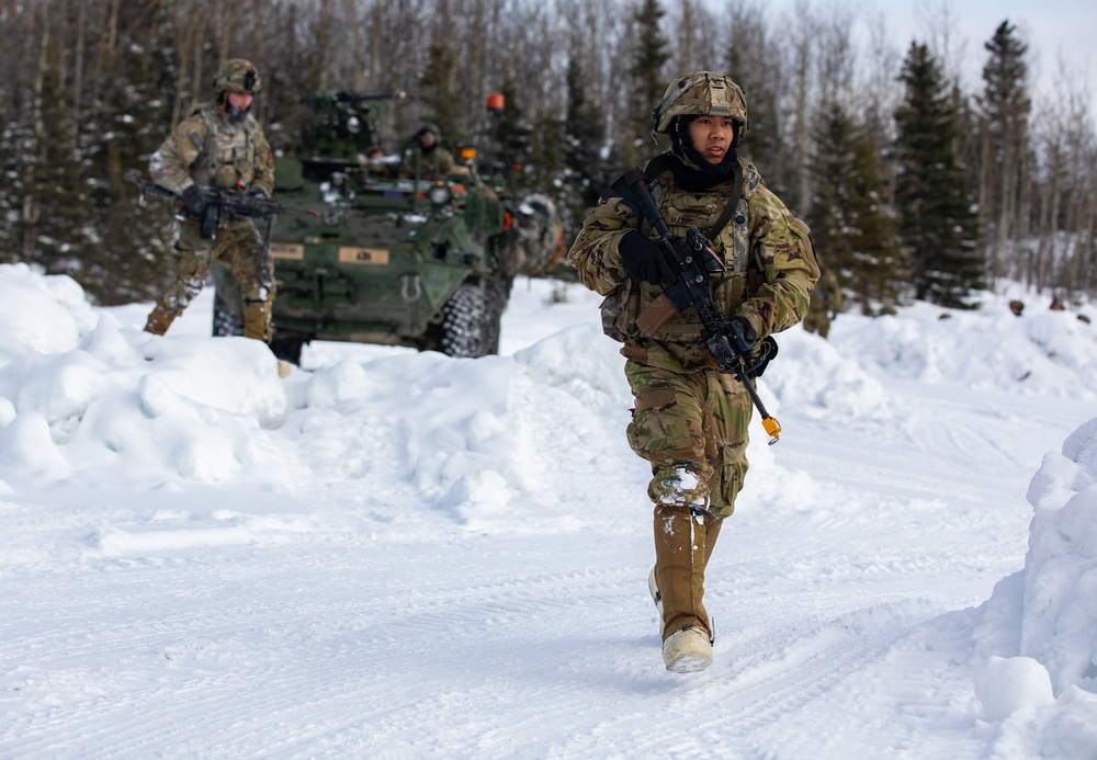 Arctic Wolves Execute Team Movements