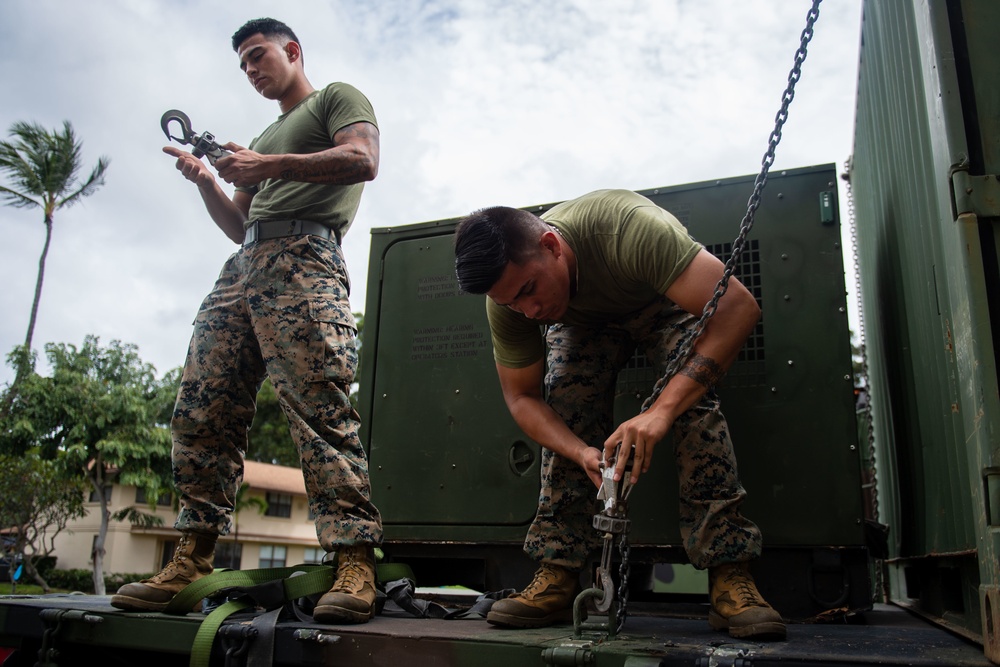 U.S. Marine Corps removes temporary laundry services from JBPHH