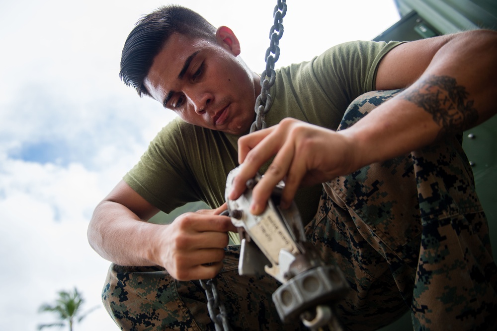 U.S. Marine Corps removes temporary laundry services from JBPHH