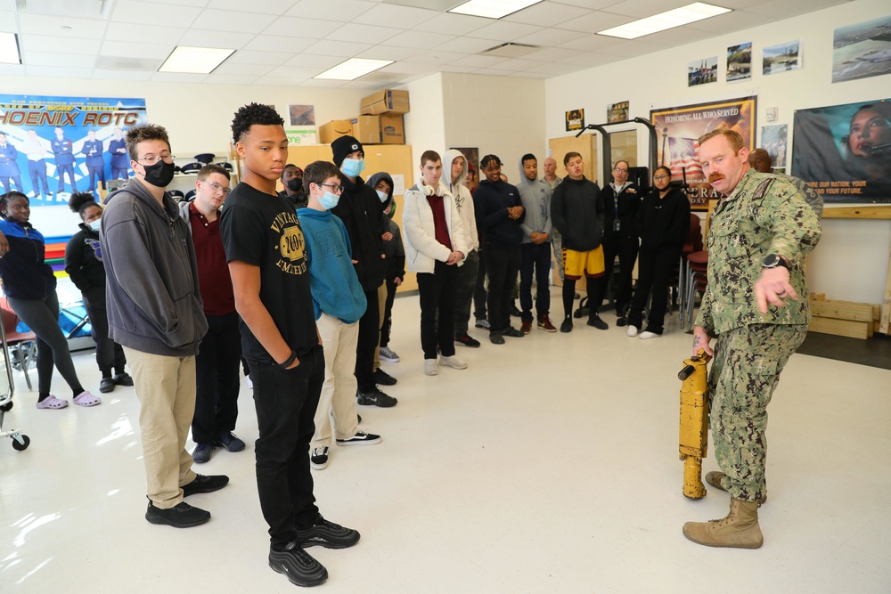 New Hampstead High School Navy Visit