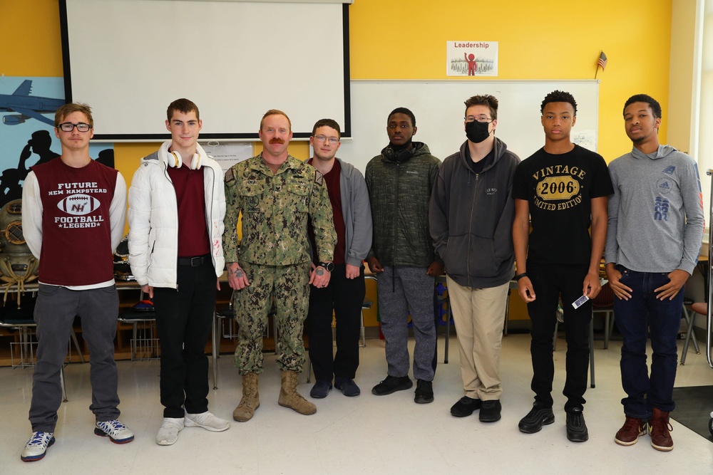 New Hampstead High School Navy Visit