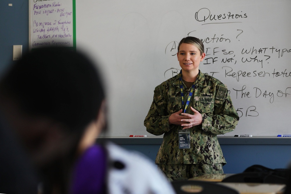 New Hampstead High School Navy Visit