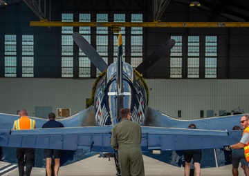 &quot;Korean War Hero&quot; F4U-4 Corsair lands at MacDill for Tampa Bay AirFest 2022