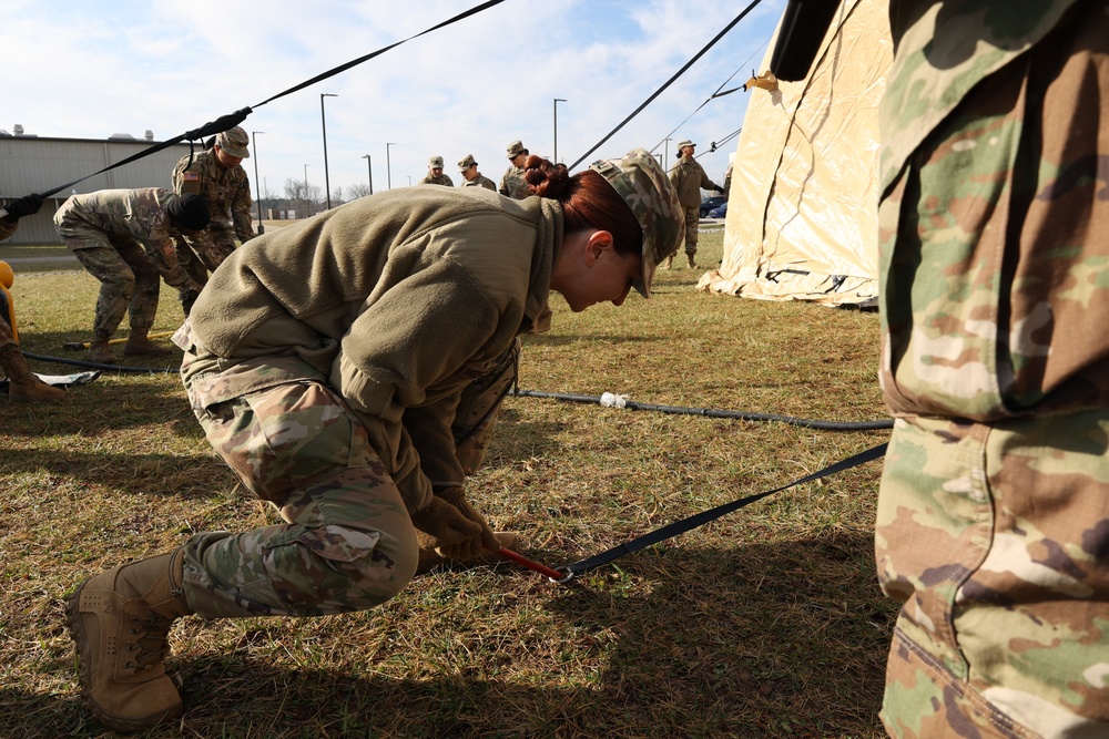 1st TSC Conducts Early Entrance Command Post Training 1st TSC Conducts Early Entrance Command Post Training