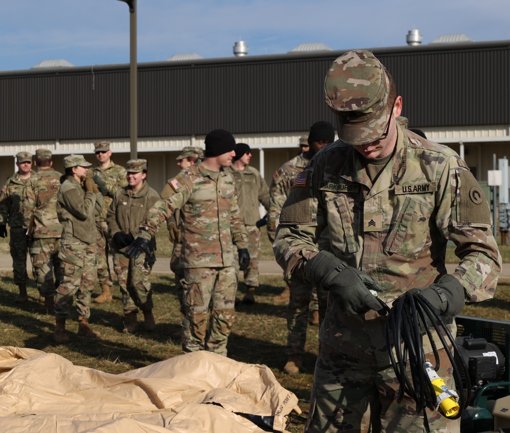1st TSC Conducts Early Entrance Command Post Training 1st TSC Conducts Early Entrance Command Post Training