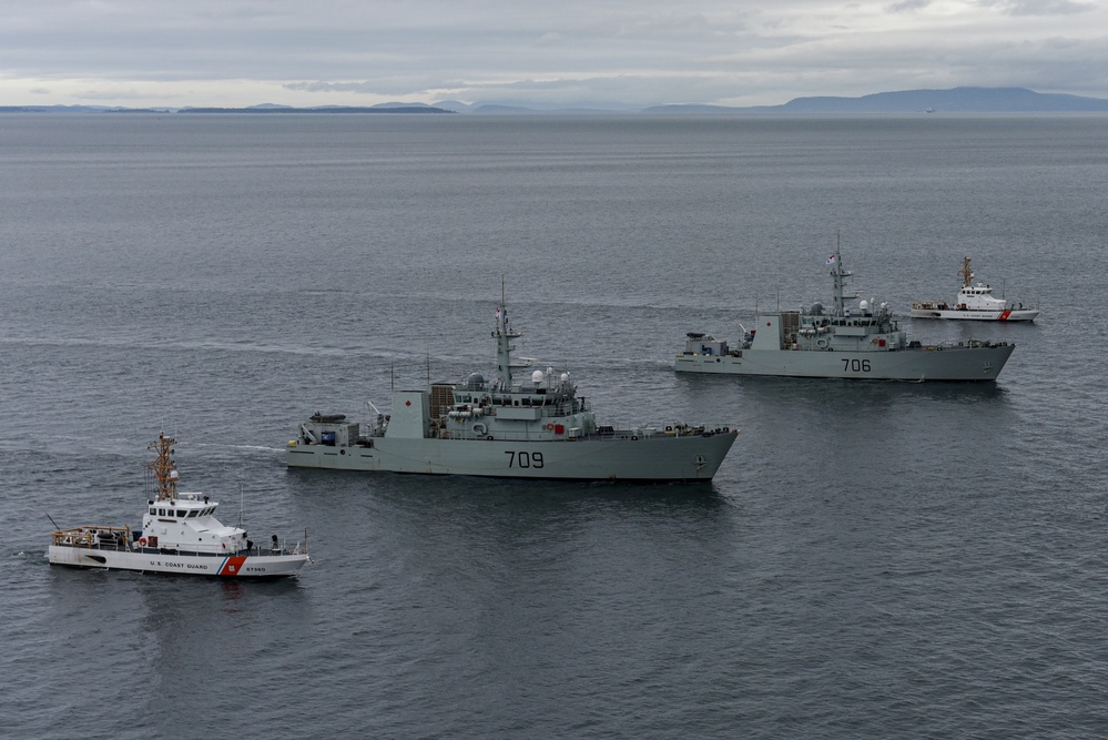 RCN-USCG-USN JOINT EXERCISE