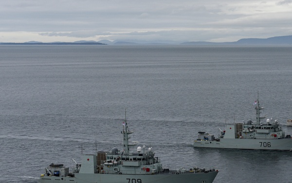 RCN-USCG-USN JOINT EXERCISE