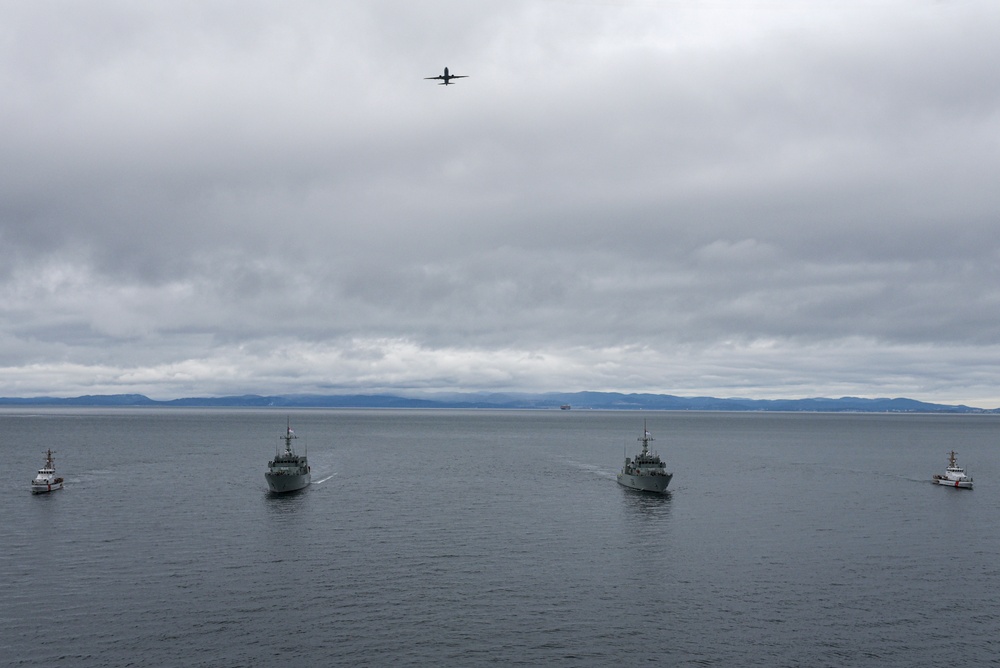 RCN-USCG-USN JOINT EXERCISE
