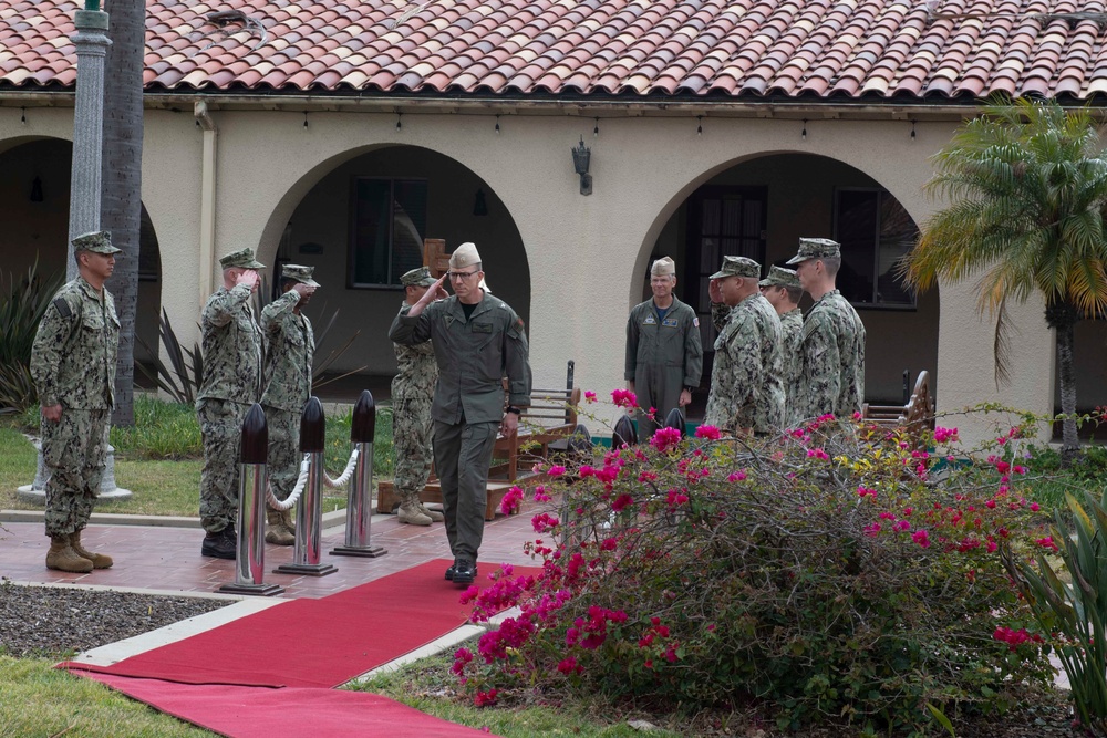 Maritime Support Wing Holds Change of Command