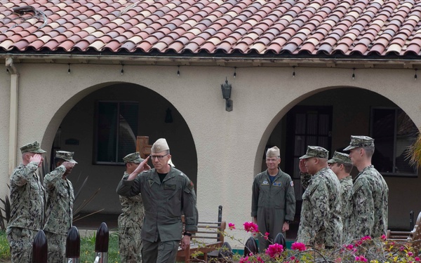 Maritime Support Wing Holds Change of Command