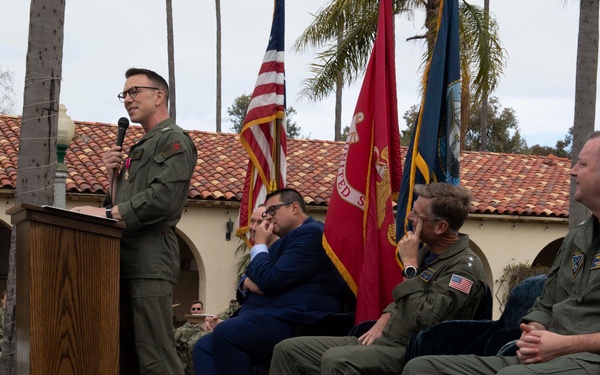 Maritime Support Wing Holds Change of Command