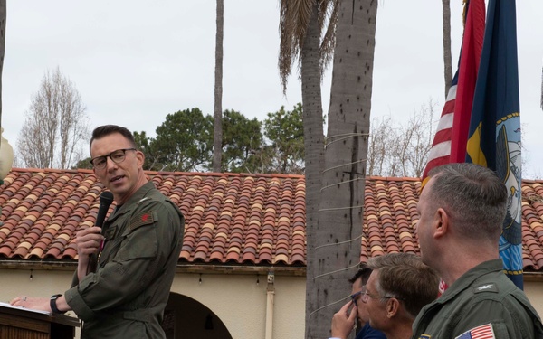 Maritime Support Wing Holds Change of Command