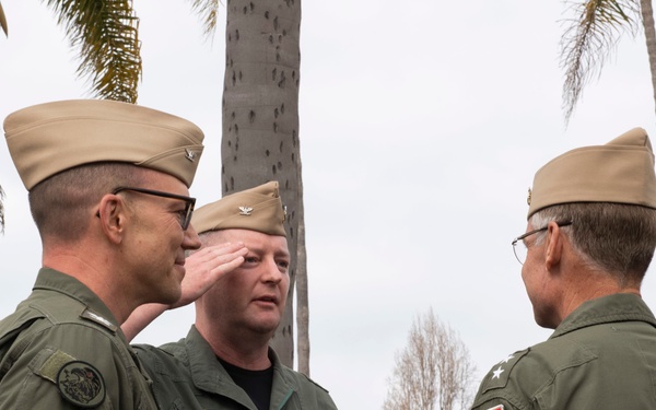 Maritime Support Wing Holds Change of Command