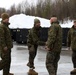 U.S. Marine Corps commandant, sergeant major visit air support Marines in Norway