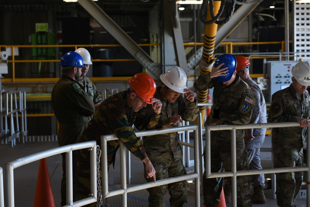 Officers from Around the Globe Visit Vandenberg, Tour SLC-6