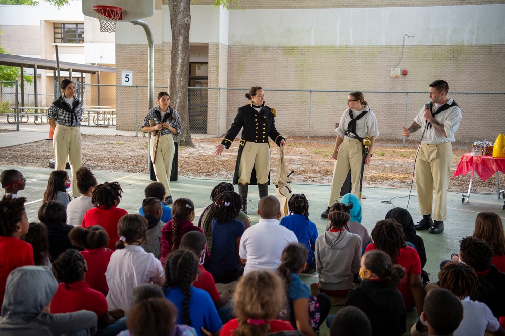 USS Constitution Participates in Tampa Navy Week