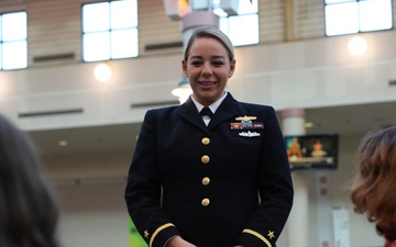 Girl Scouts Navy Visit