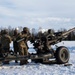 Spartan paratroopers conduct live-fire artillery training