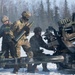 Spartan paratroopers conduct live-fire artillery training