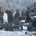 Spartan paratroopers conduct live-fire artillery training