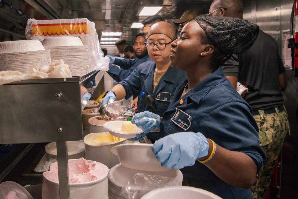 USS Momsen Ice Cream Social