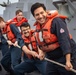 USS Momsen Replenishment at Sea