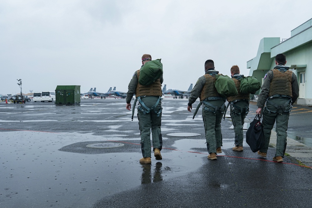 44th FS, JASDF conduct bilateral training