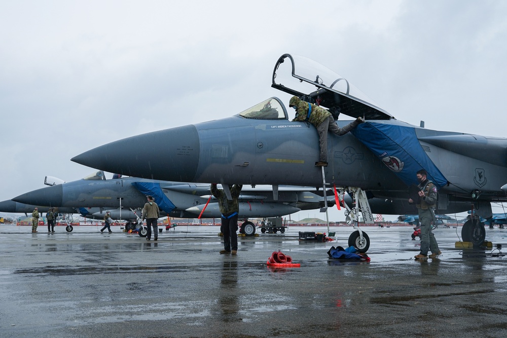 44th FS, JASDF conduct bilateral training