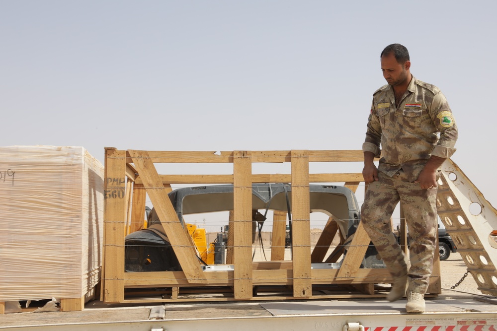 Equipment Divestment at Al Asad Air Base, Iraq