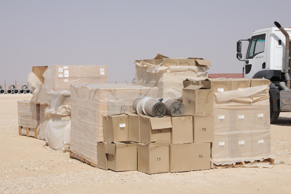 Equipment Divestment at Al Asad Air Base, Iraq