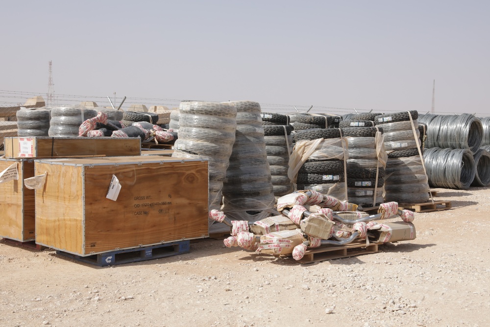 Equipment Divestment at Al Asad Air Base, Iraq