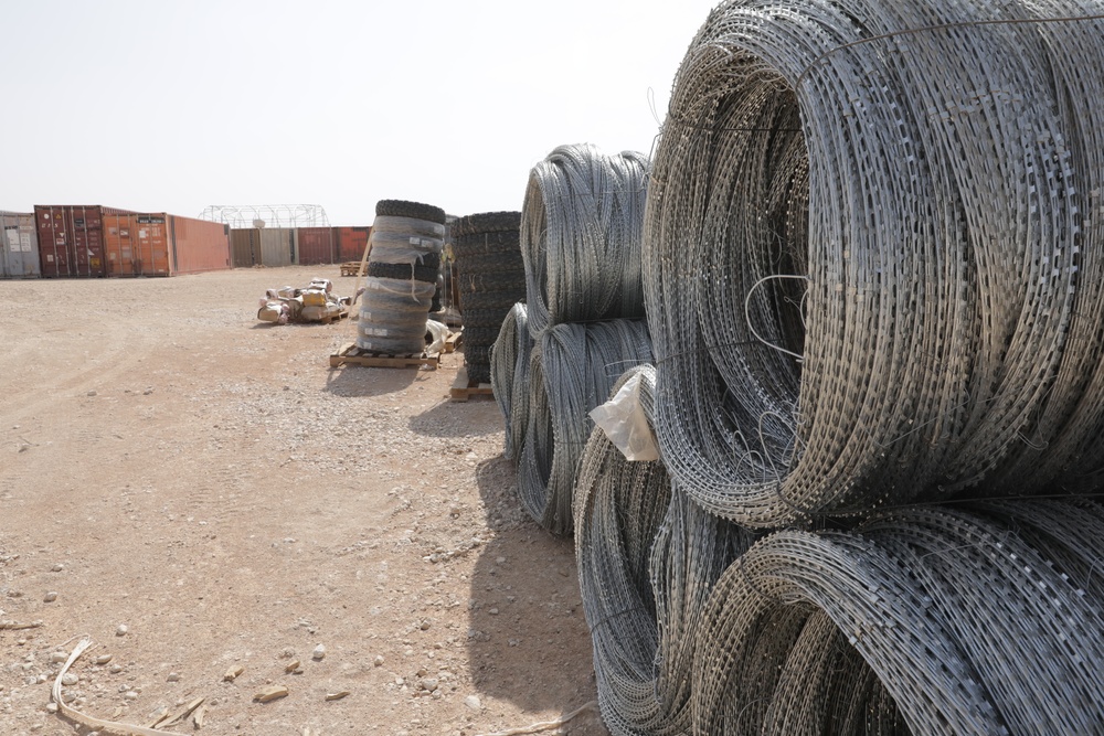 Equipment Divestment at Al Asad Air Base, Iraq